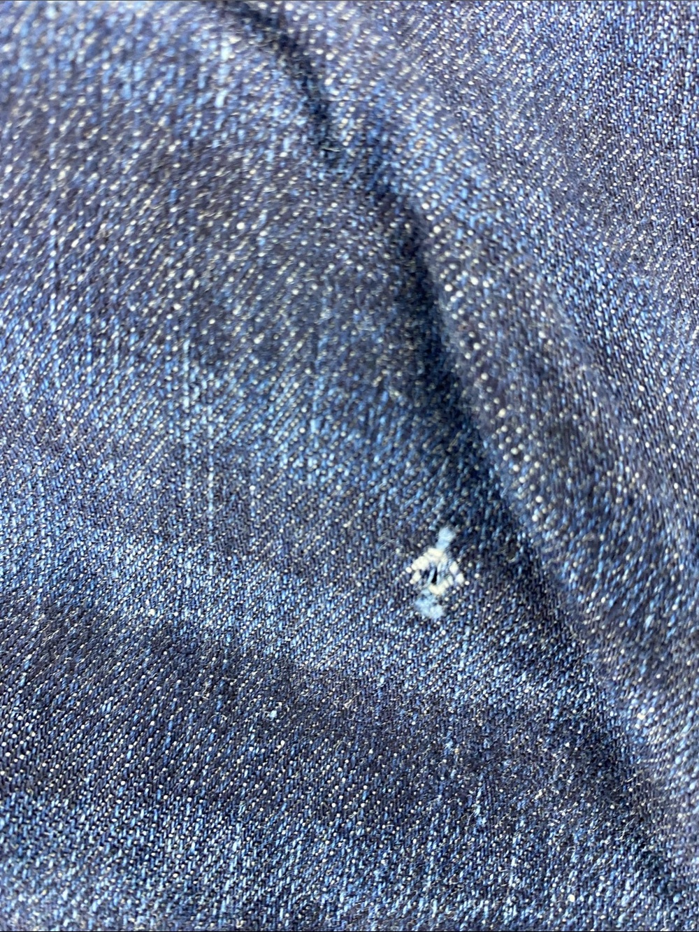 Levi's Dark Blue Denim Shorts - Classic Five-Pocket Style - Picture 2 of 8
